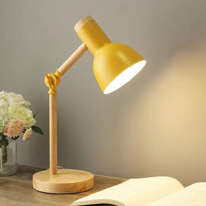 Lampe De Bureau En Bois | Réglable
