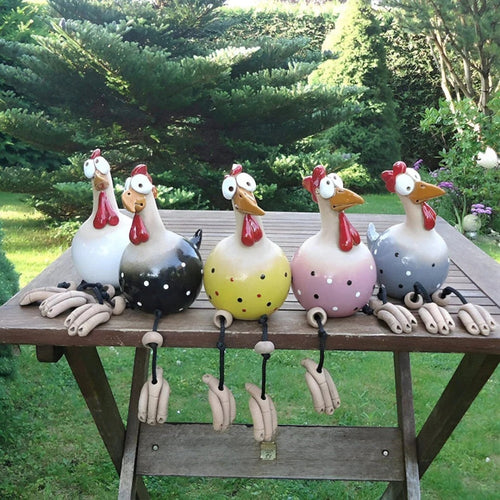 Statue De Poule Décorative | Jardin Amusant