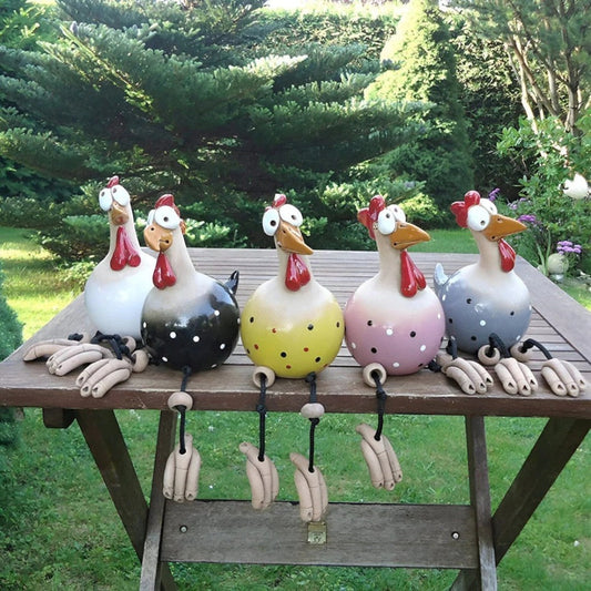 Statue De Poule Décorative | Jardin Amusant