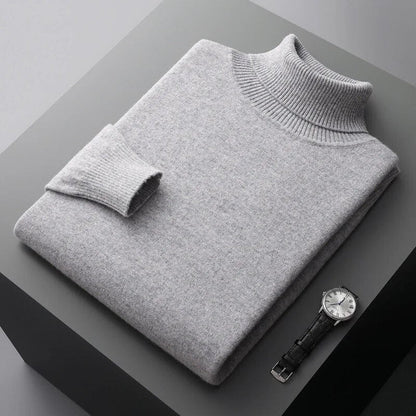 Sweat-shirt D'hiver En Cachemire À Manches Longues Pour Homme | Décontracté