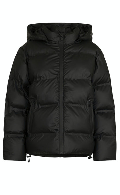 Doudoune D'hiver Noire Moderne Pour Femme | Avec Capuche