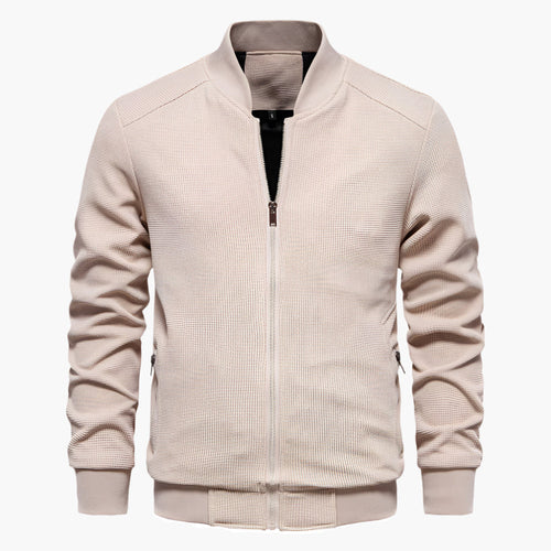 Veste D'hiver Décontractée En Tricot Pour Homme | Fermeture Éclair