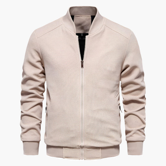 Veste D'hiver Décontractée En Tricot Pour Homme | Fermeture Éclair