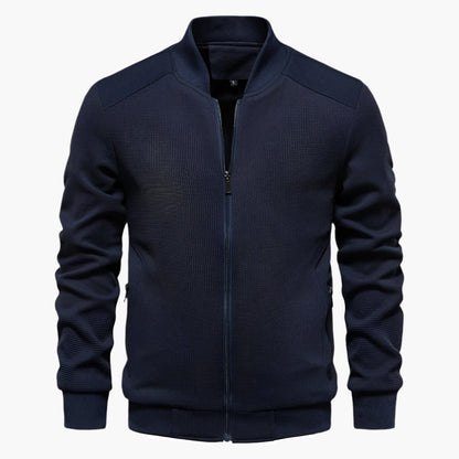 Veste D'hiver Décontractée En Tricot Pour Homme | Fermeture Éclair