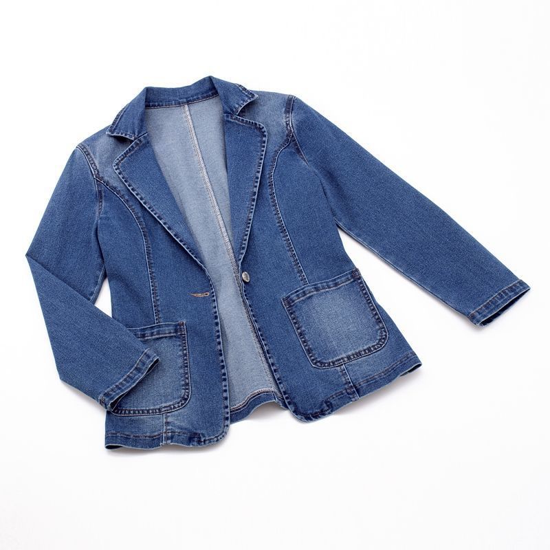 Blazer En Jean Pour Femme | Manches Longues