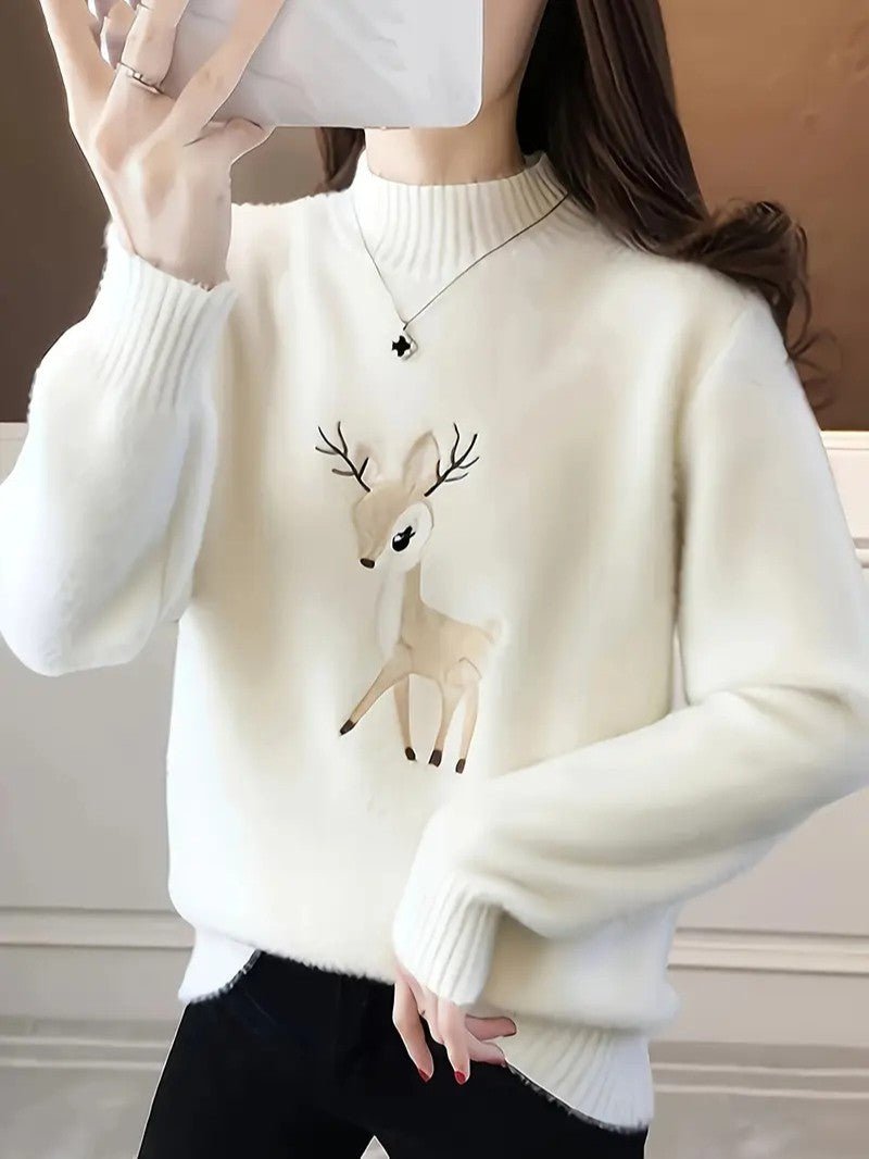 Pull Col Roulé Noir Femme – Confort Élégant pour l'Hiver 0