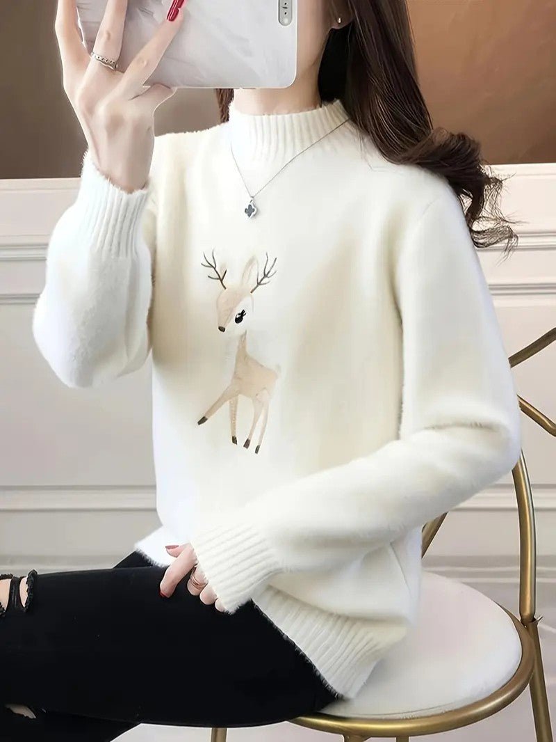 Pull Col Roulé Noir Femme – Confort Élégant pour l'Hiver 3