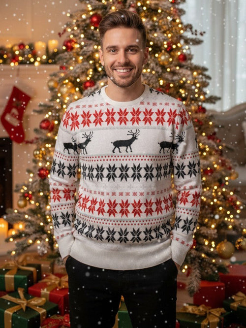 Pull Torsadé Homme Hiver – Chaleur et Élégance Confortable 0