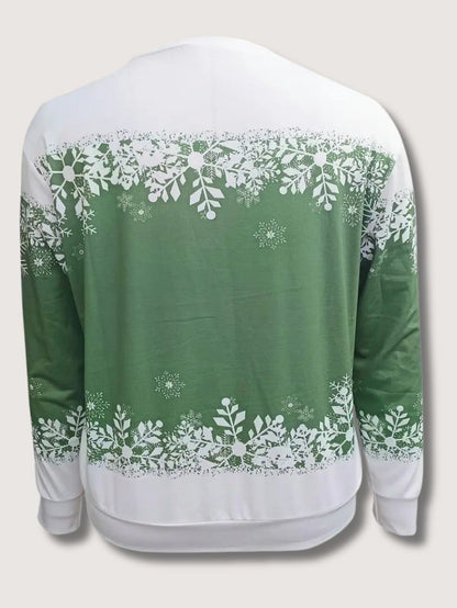 Pull de Noël Femme - Confort Doux avec Imprimé Bonhomme de Neige 5