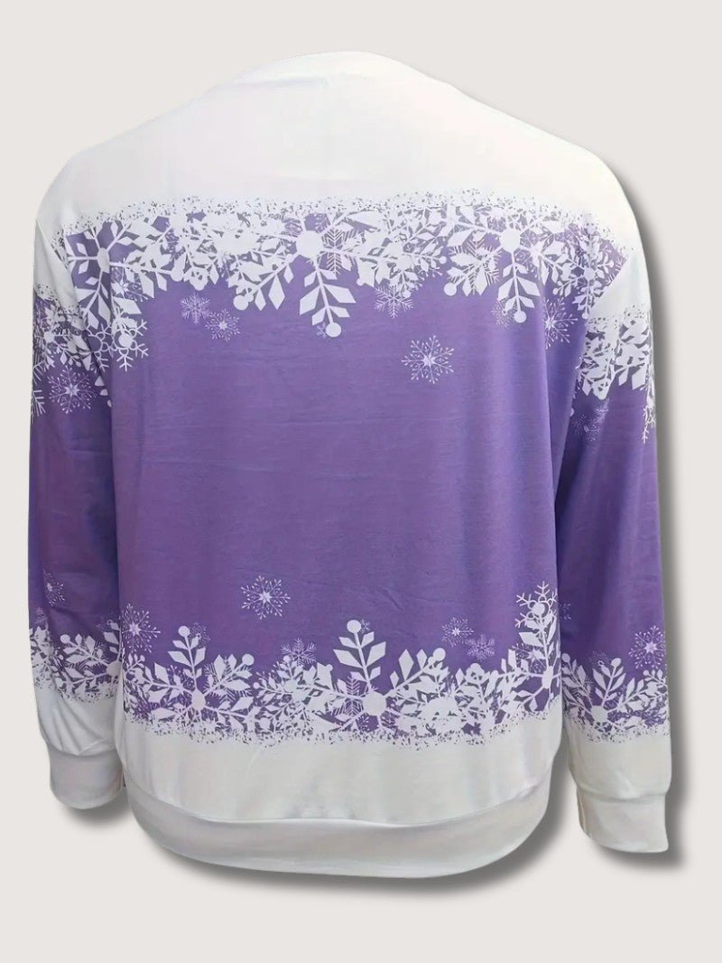 Pull de Noël Femme - Confort Doux avec Imprimé Bonhomme de Neige 8
