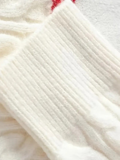 Pull de Noël Femme Renne – Confort Doux pour les Fêtes 2