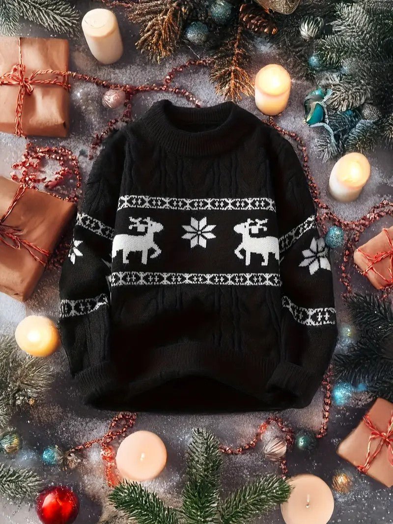 Pull de Noël Femme Renne – Confort Doux pour les Fêtes 8