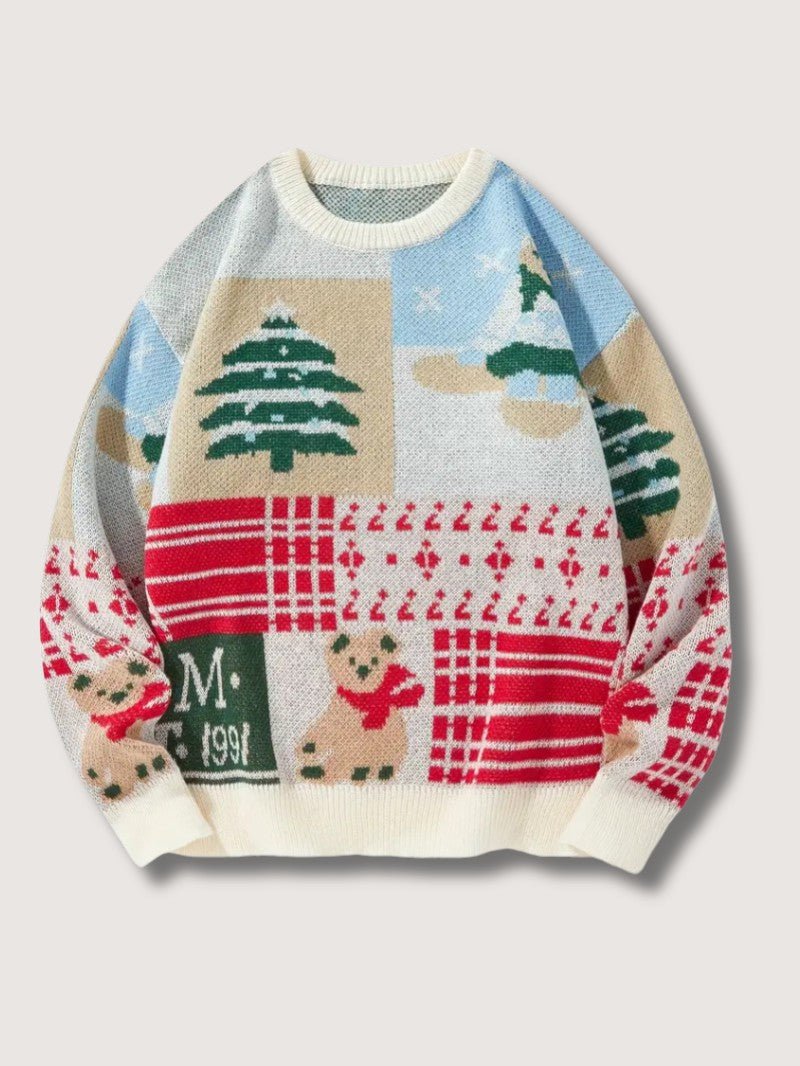Pull de Noël Femme Santa Bear – Confort Douillet et Festif 9