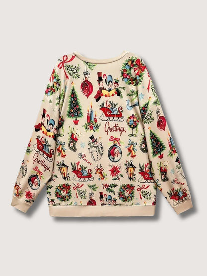Pull de Noël Femme – Confort Doux et Imprimés Festifs 2