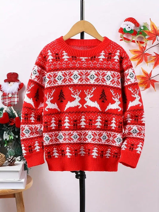 Pull de Noël Homme – Confort Doux avec Motifs Festifs 0