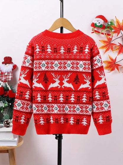 Pull de Noël Homme – Confort Doux avec Motifs Festifs 1