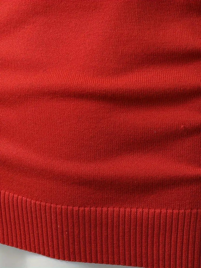 Pull de Noël Homme – Confortable avec Motifs de Rennes et Sapins 6