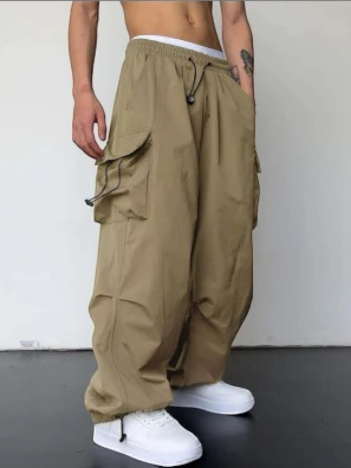 Lazaro | Pantalon Ample Décontracté Pour Homme | Multipoches