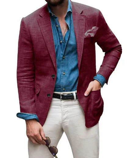 Blazer Formel À Simple Boutonnage Pour Homme | Fermeture À Boutons