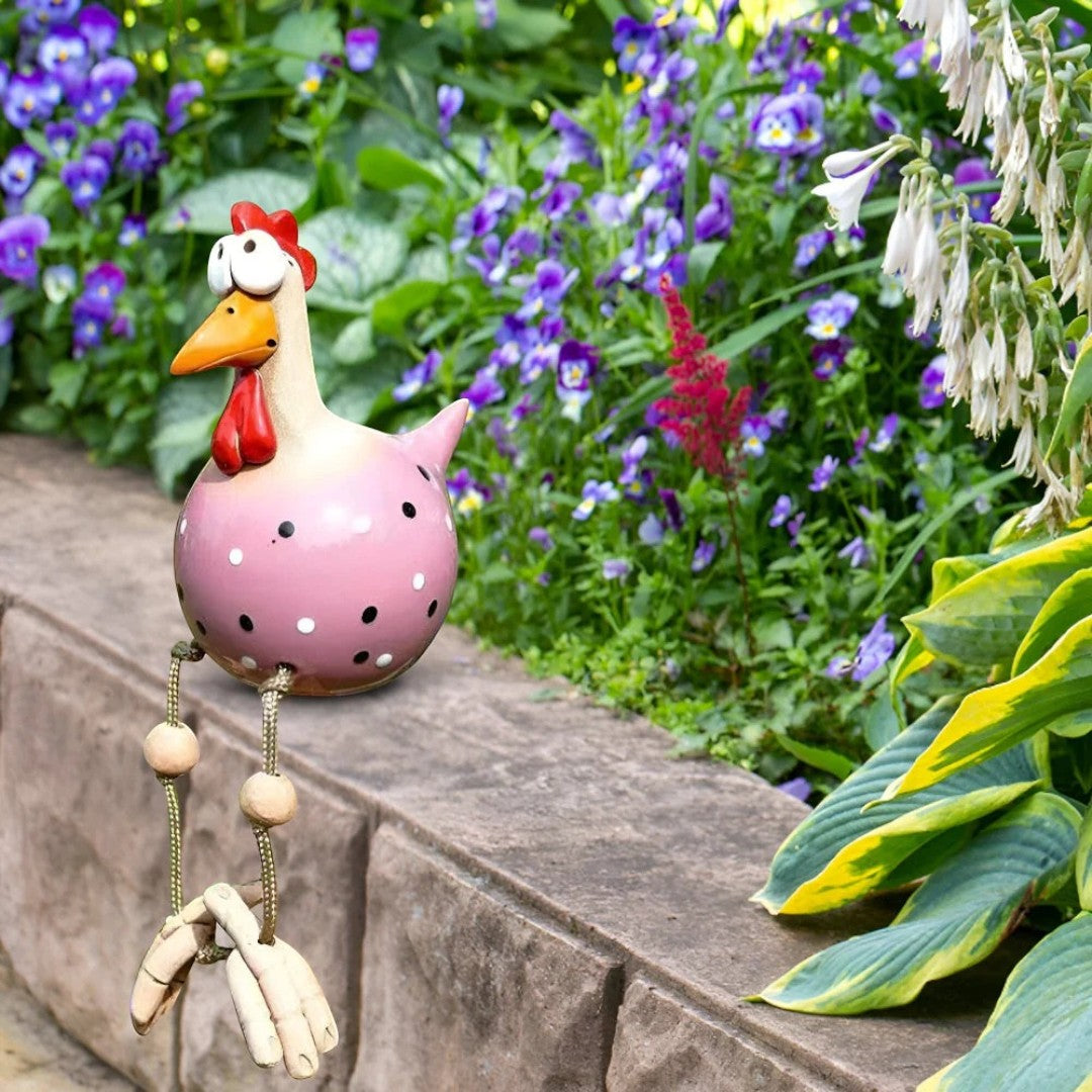 Statue De Poule Décorative | Jardin Amusant