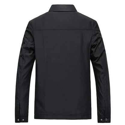 Veste Décontractée Pour Homme Avec Col | Fermeture Éclair