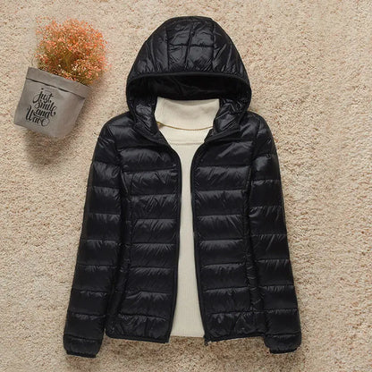 Doudoune D'hiver Stylée À Capuche | Hiver