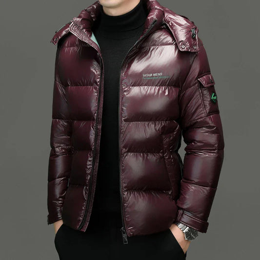 Veste Doudoune D’Hiver Stylée Pour Homme | Manches Longues