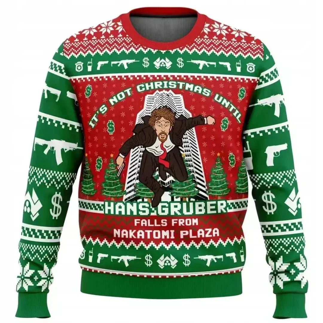 Pull D’Hiver De Noël Pour Homme | Manches Longues