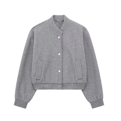 Veste Bomber Courte Et Stylé Pour Femme | Chaude