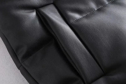 Gilet Matelassé Classique Pour Femme | Court