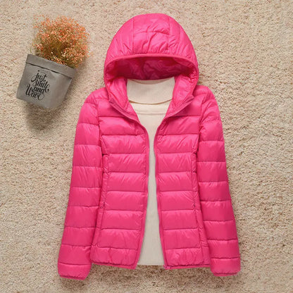 Doudoune D'hiver Stylée À Capuche | Hiver