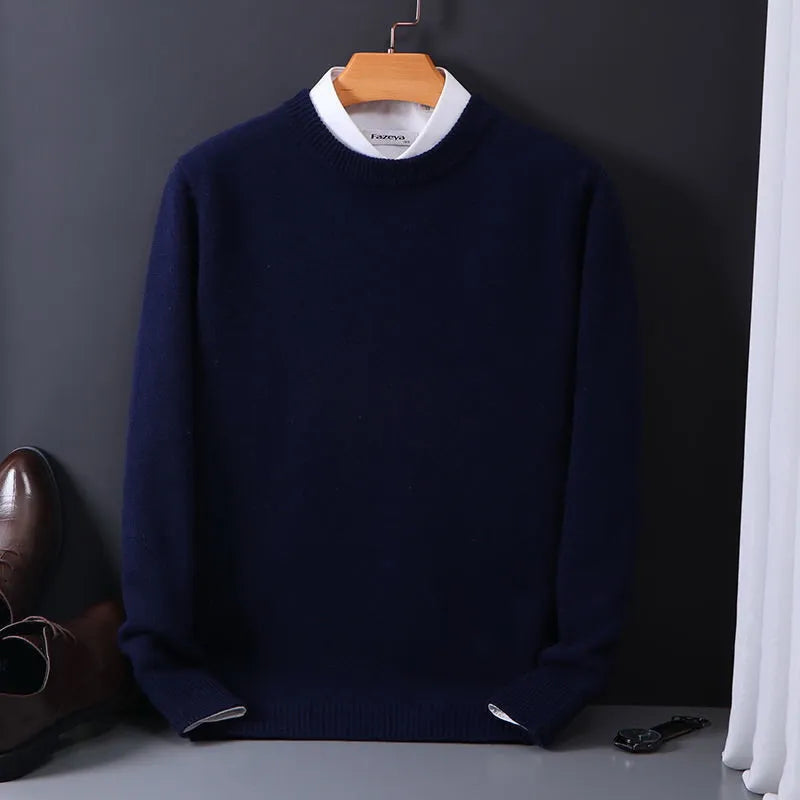 Pull Décontracté En Tricot Pour Homme | Manches Longues