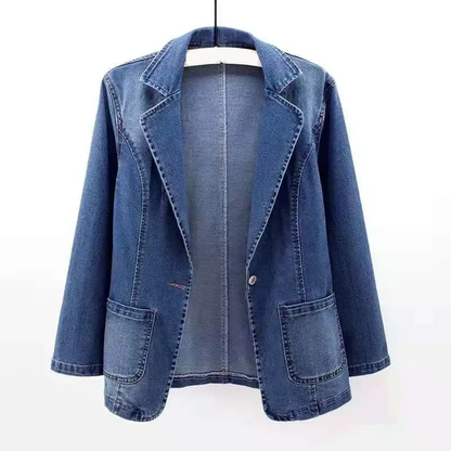 Blazer En Jean Pour Femme | Manches Longues