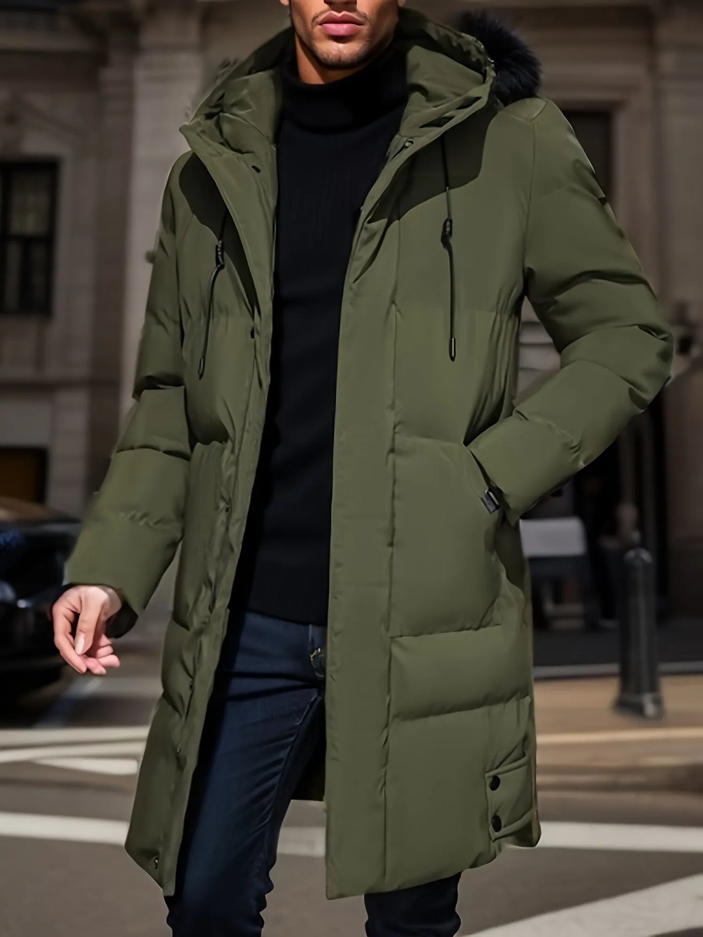 Parka Longue Et Doudoune D'hiver Pour Homme | Chaude
