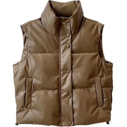 Gilet Matelassé Classique Pour Femme | Court