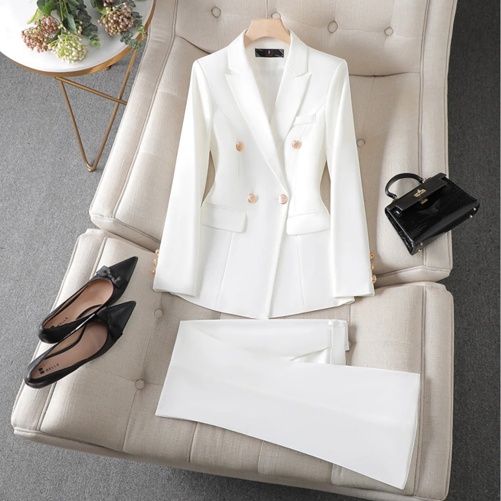 Elisa | Ensemble Élégant Deux Pièces Pour Femme