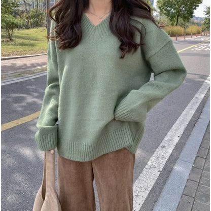 Pull En Cachemire Pour Femme Pour L’Hiver | Col En V