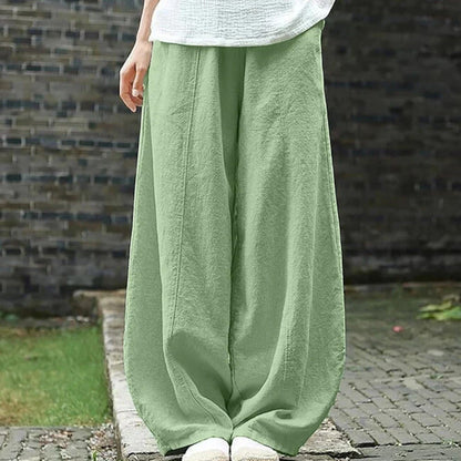 Pantalons D'été Confortables Pour Femmes | Jambes Larges