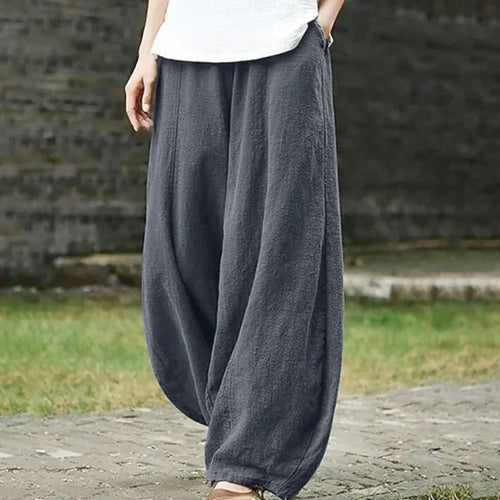 Pantalons D'été Confortables Pour Femmes | Jambes Larges