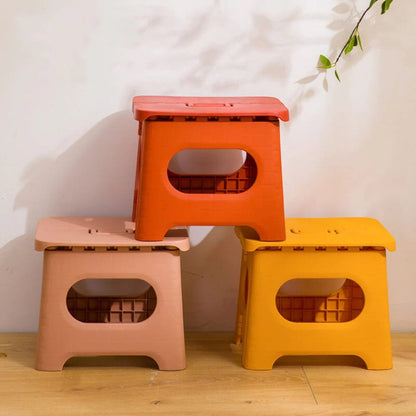 Tabouret Pliant Pour La Maison | Poignée Portable