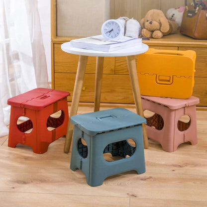 Tabouret Pliant Pour La Maison | Poignée Portable