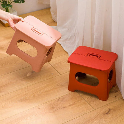 Tabouret Pliant Pour La Maison | Poignée Portable
