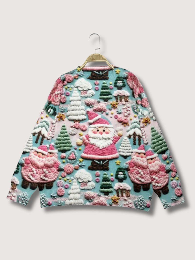 Sweat Shirt Femme 3D - Confortable et Festif pour Noël 2