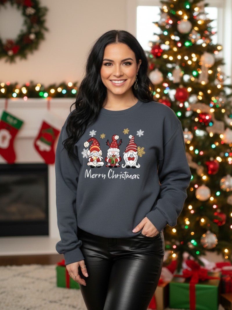 Sweat Shirt Femme Joyeux Noël – Confort Douillet & Festif 0