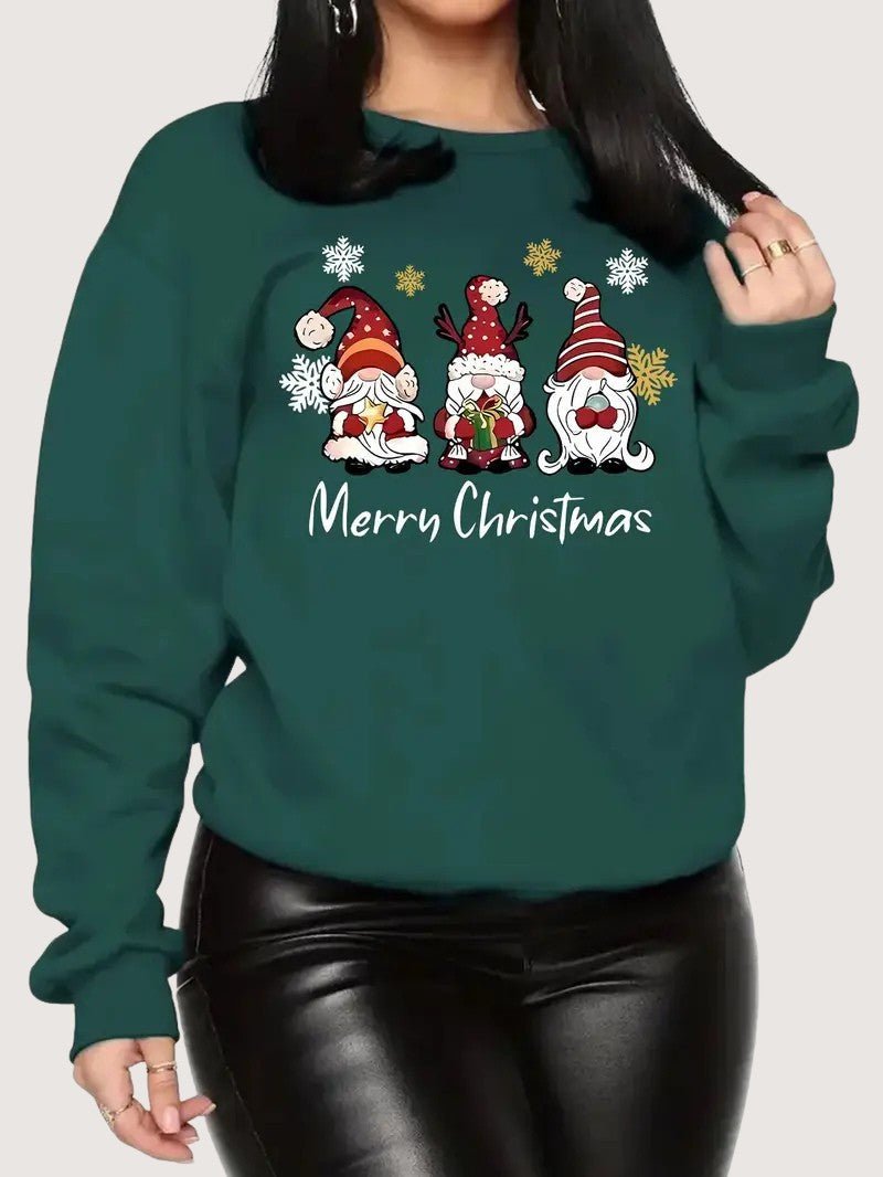 Sweat Shirt Femme Joyeux Noël – Confort Douillet & Festif 1