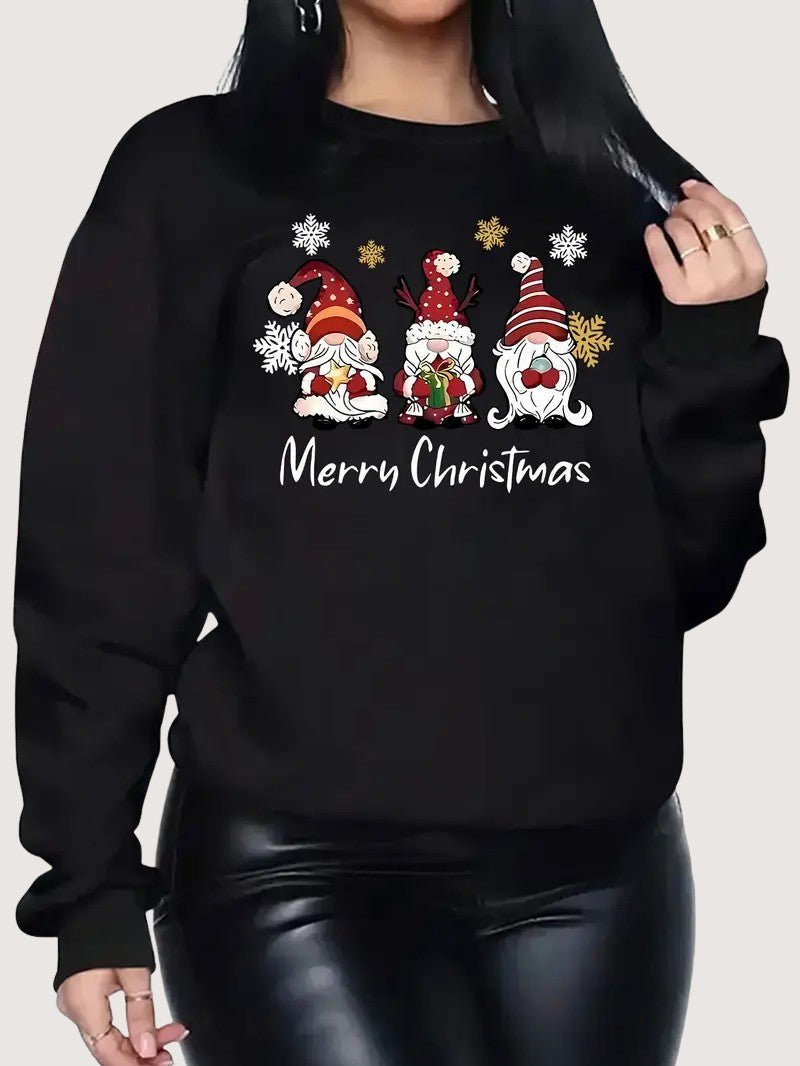 Sweat Shirt Femme Joyeux Noël – Confort Douillet & Festif 2