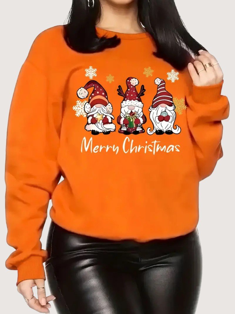 Sweat Shirt Femme Joyeux Noël – Confort Douillet & Festif 4