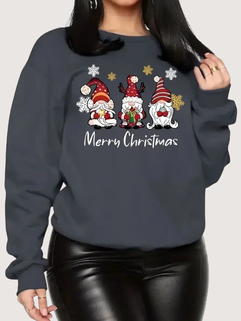 Sweat Shirt Femme Joyeux Noël – Confort Douillet & Festif 7
