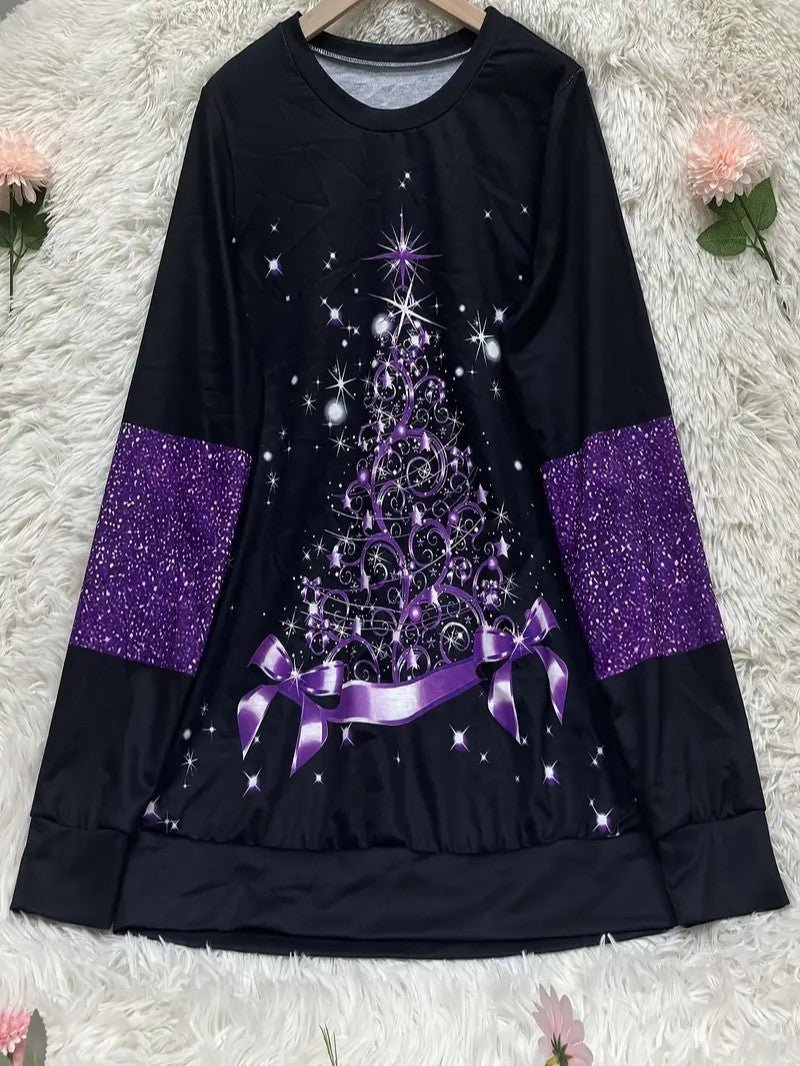 Sweat Shirt Femme Noël – Confort Élégant avec Design Scintillant 5