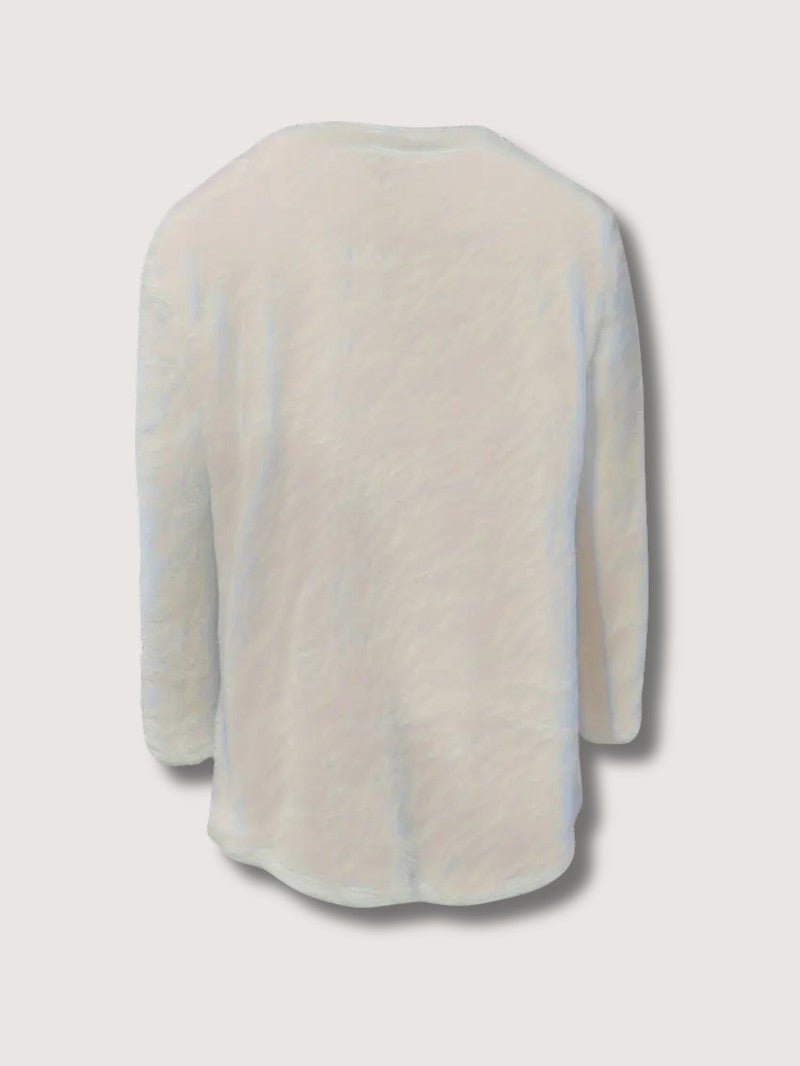 Sweatshirt Femme Capuche Duveteux – Confort Festif et Élégant 6